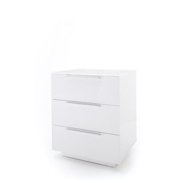 Natbord ROCKY XXL, hvid