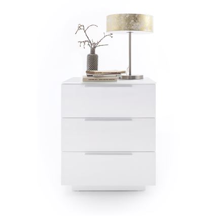 Natbord ROCKY XXL, hvid