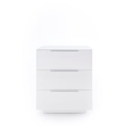 Natbord ROCKY XXL, hvid