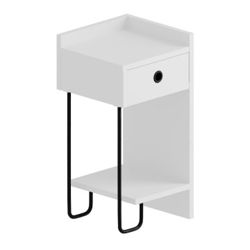 Natbord SONY hvid