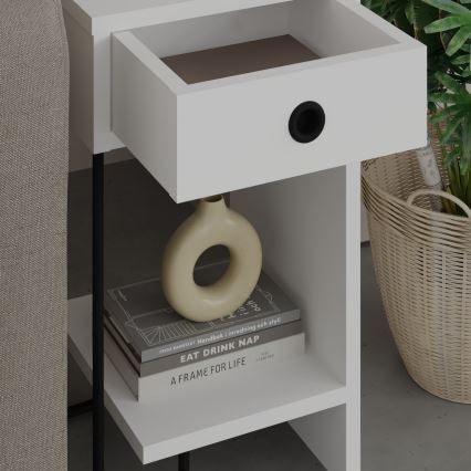 Natbord SONY hvid