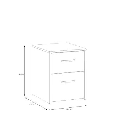 Natbord URO artisan-eg/hvid