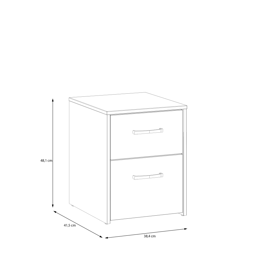 Natbord URO artisan-eg/hvid