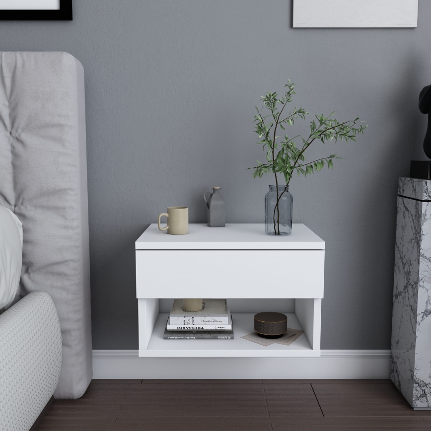 Natbord VETRA hvid