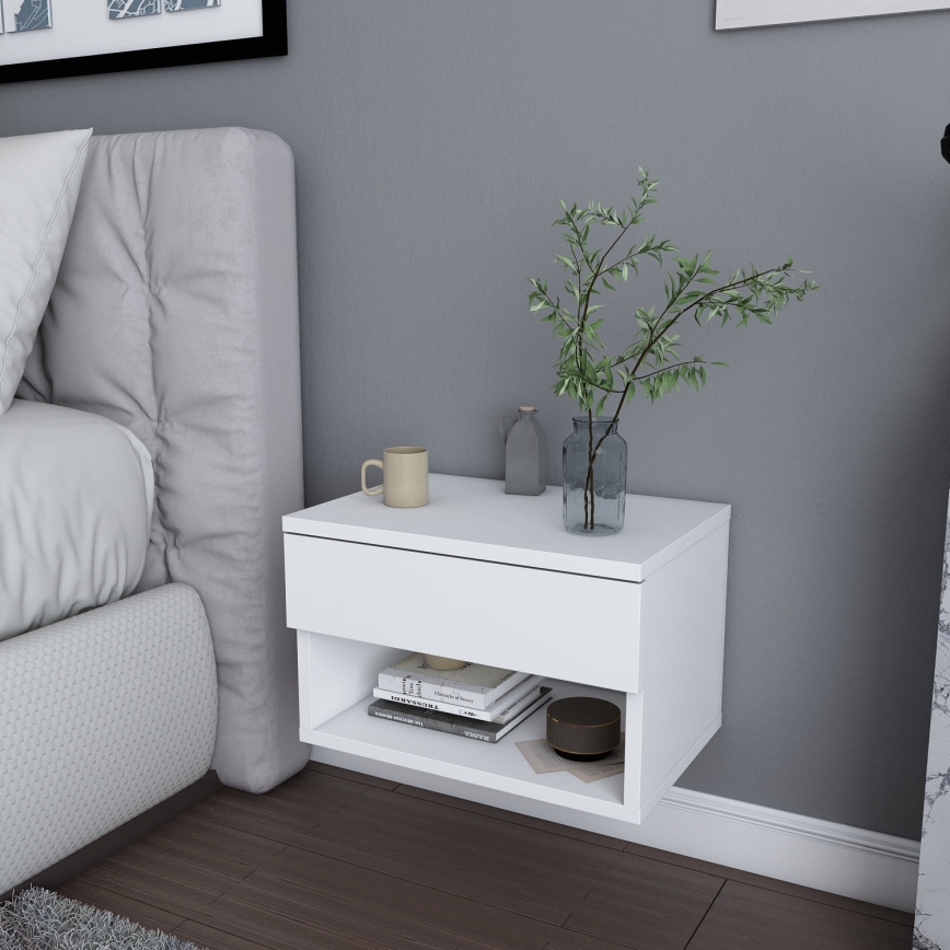 Natbord VETRA hvid