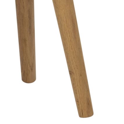 Nattbord CARLY eg/hvid