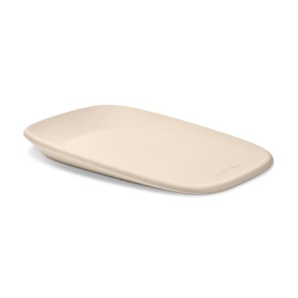 Nattou - Blebøtte og pusleunderlag SOFTY 50x70 cm beige