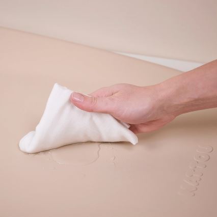 Nattou - Pusleunderlag SOFTY 50x70 cm brun