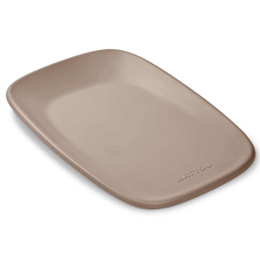 Nattou - Pusleunderlag SOFTY 50x70 cm brun