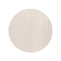 Naturligt rundt tæppe FIR WOOL 160 cm 2600 g/m2 creme