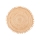 Naturligt rundt tæppe JUTA 100 cm beige