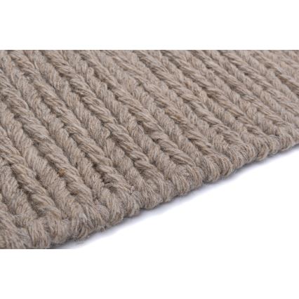 Naturligt tæppe FIR WOOL 120x170 cm 2600 g/m2 beige