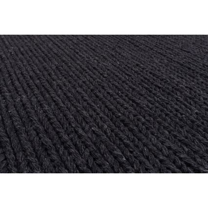 Naturligt tæppe FIR WOOL 160x230 cm 2600 g/m2 antracit