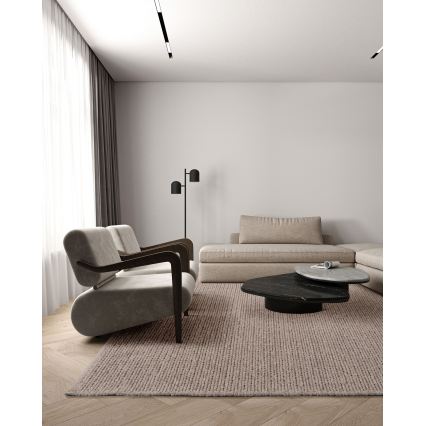 Naturligt tæppe FIR WOOL 70x140 cm 2600 g/m2 beige