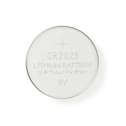 5 stk. lithium knapcellebatteri CR2025 3V