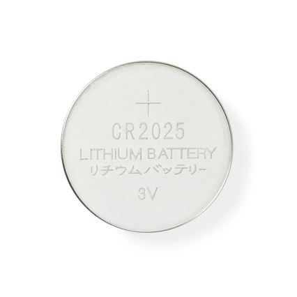 5 stk. lithium knapcellebatteri CR2025 3V