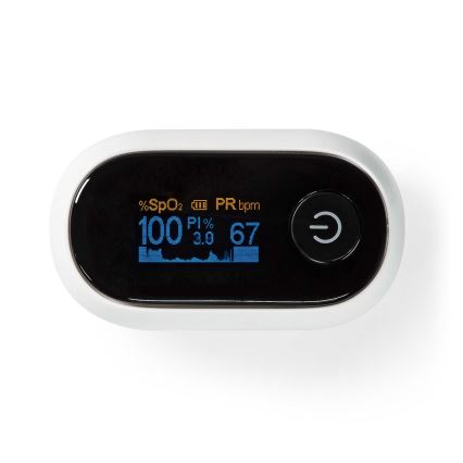 Smart pulsoximeter 2xAAA Tuya