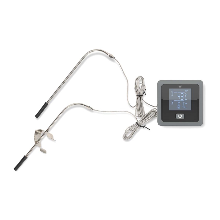 Smart digitalt kødtermometer med LCD-display SmartLife 0-300 °C 2xAAA