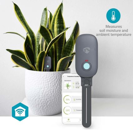 Jordfugtighedssensor 3xAAA Wi-Fi Tuya IP55