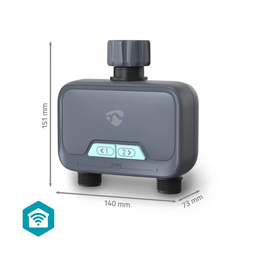 Vandstrømsregulator 4xAA Wi-Fi Tuya IP54