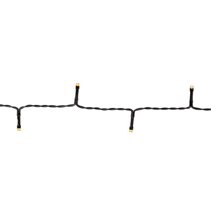 LED udendørs lyskæde 192xLED/7 funktioner/3xAA 14,9m IP44 varmhvid