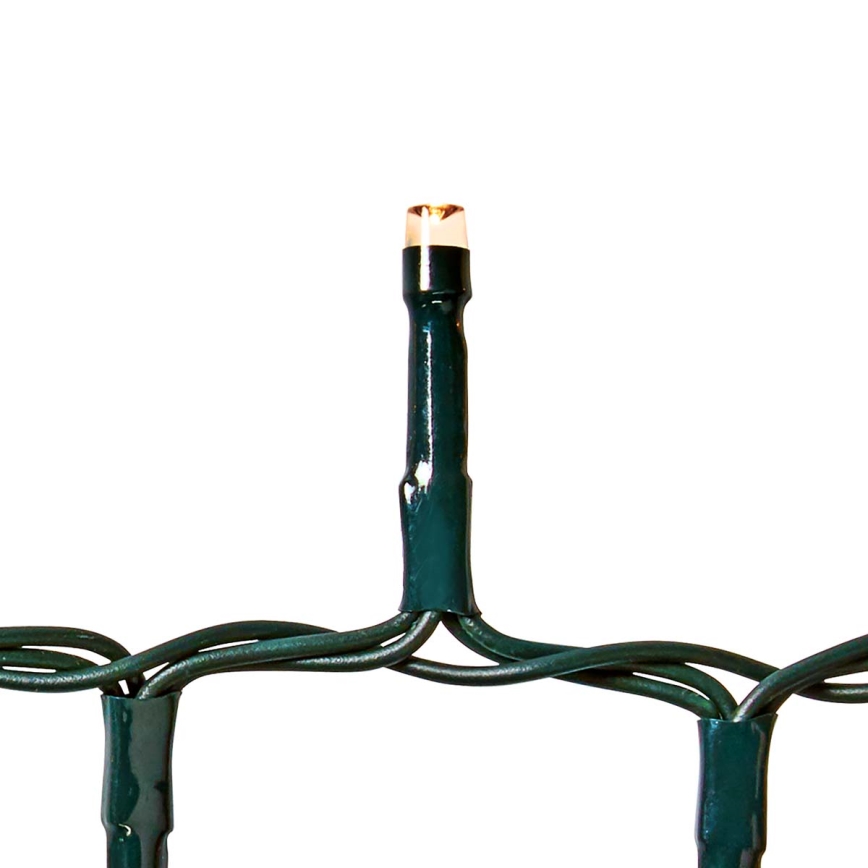 LED udendørs lyskæde 700xLED/7 funktioner 17m IP44 varm hvid