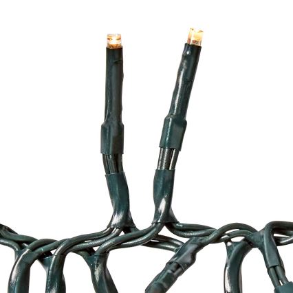 LED udendørs lyskæde 768 LED/7 funktioner 8,6 m IP44 varm hvid