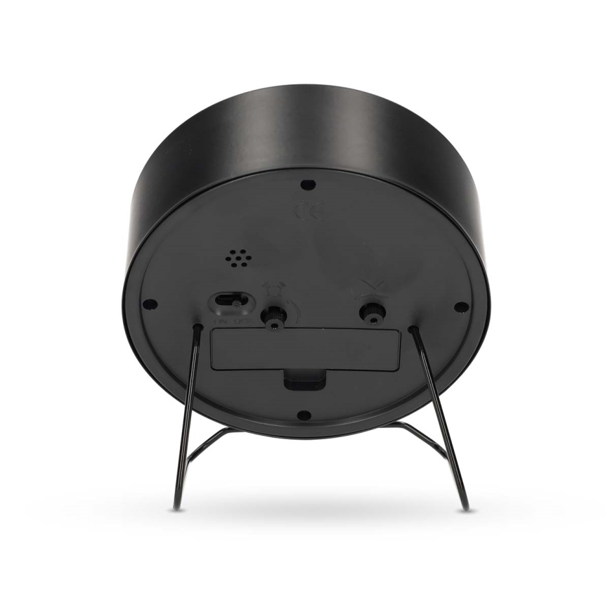 Analogt vækkeur 1xAA sort