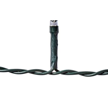 LED udendørs lysgardin 180xLED/7 funktioner 10,9m IP44 varm hvid