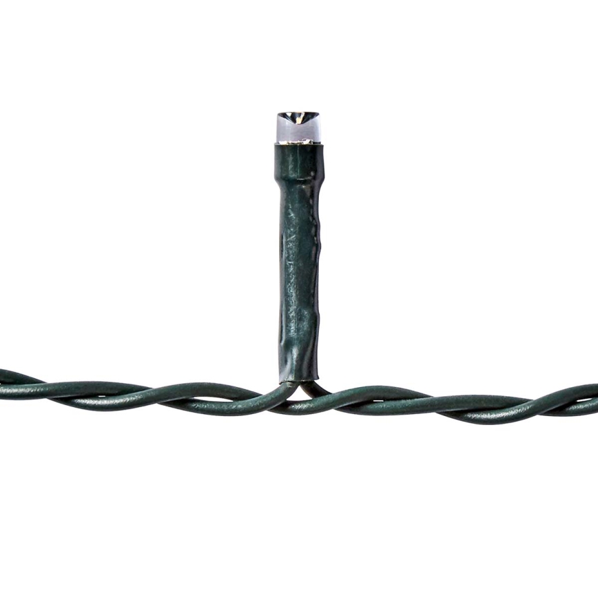 Udendørs LED lysgardin 360xLED/7 funktioner 14 m IP44 varmt hvidt lys