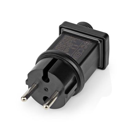 LED udendørs gardin 360 LED / 7 funktioner, 14 m, IP44, kold hvid