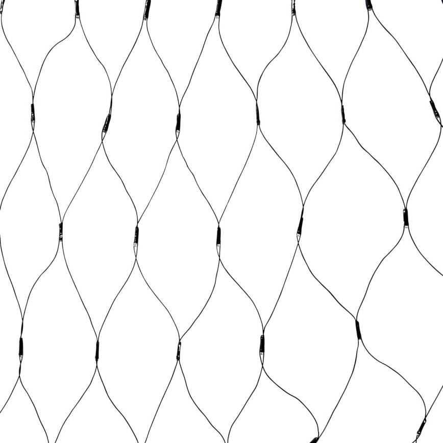 LED udendørs gardinlys 160xLED/7 funktioner 5 m IP44 varmhvid