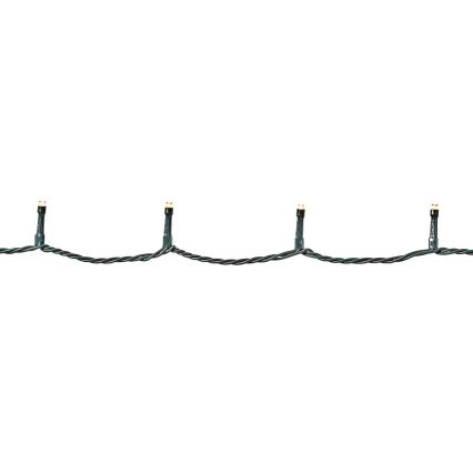 LED udendørs julelyskæde 720 LED/7 funktioner 57 m IP44 varm hvid