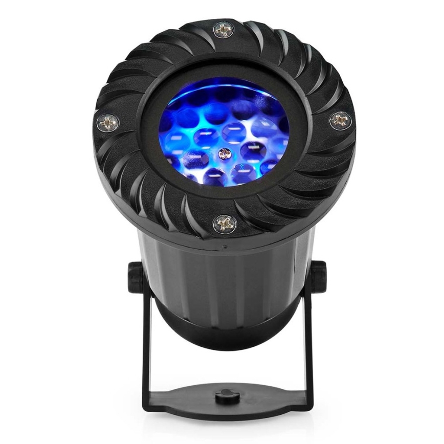 Udendørs LED juleprojektør med snefnugmønster 5W/230V IP44