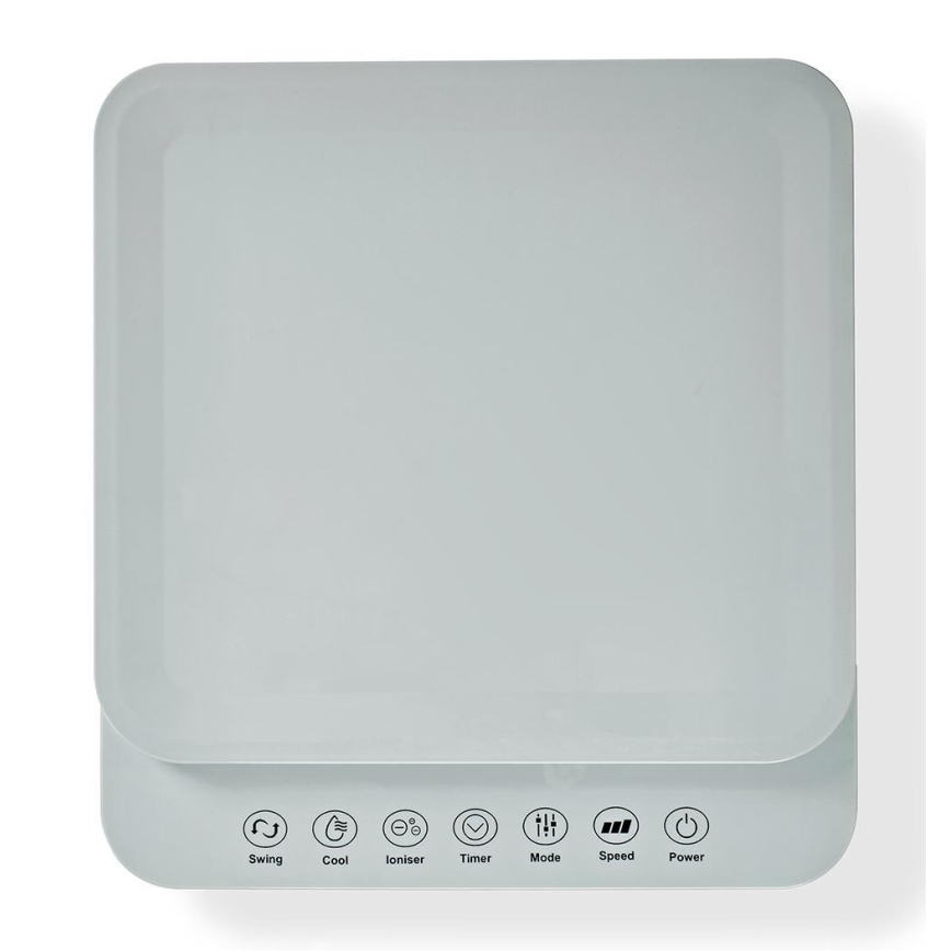 Luftkøler 65W/230V hvid + fjernbetjening