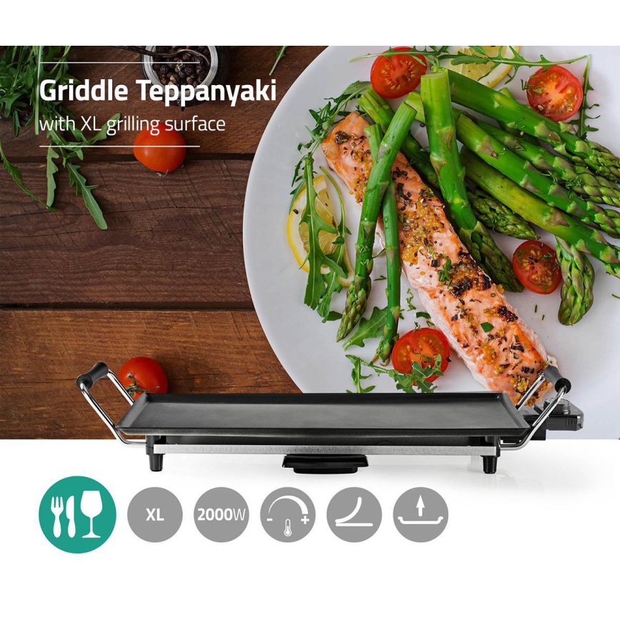 Bordgrill Teppanyaki 2000W/230V