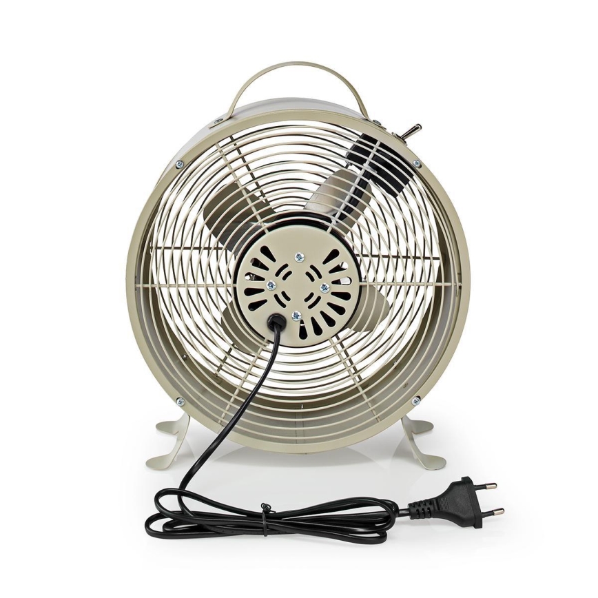 Bordventilator RETRO 20W/230V grå diam. 25 cm