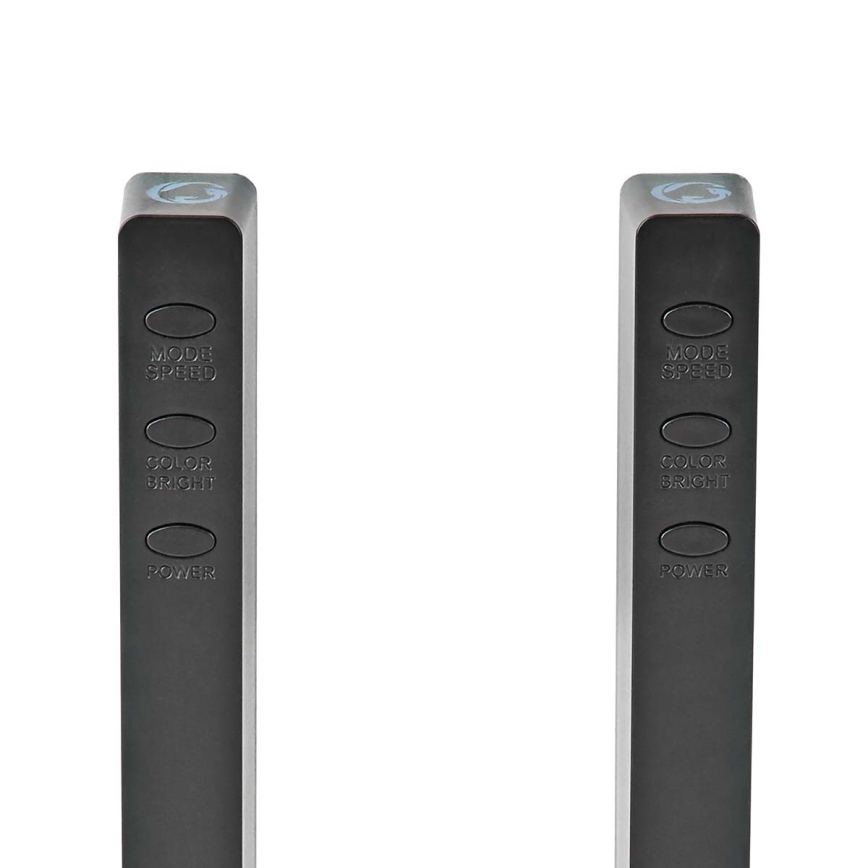 SÆT 2x LED RGB Genopladelig bordlampe LED/250 mAh