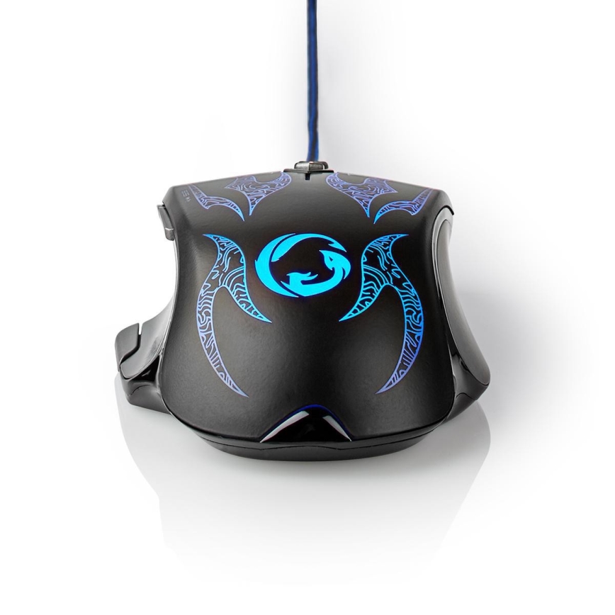 Gaming-mus LED RGB 4000 DPI 9 knapper