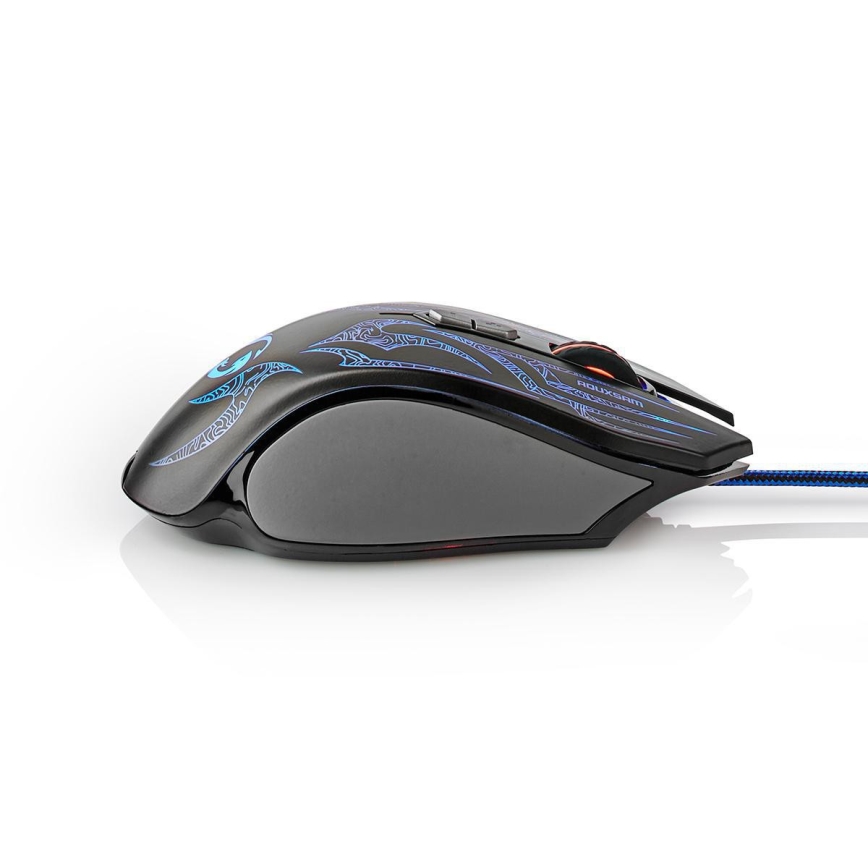 Gaming-mus LED RGB 4000 DPI 9 knapper