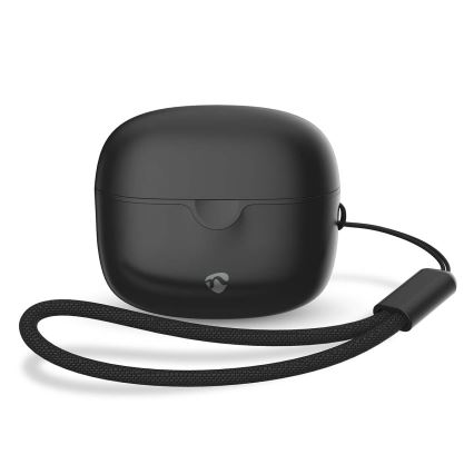 Trådløs earphones 250 mAh + 2x 30 mAh sort