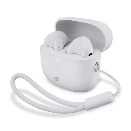 Trådløs earphones 250 mAh + 2x 30 mAh hvid