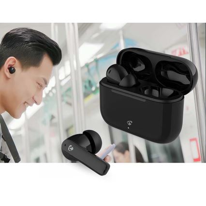 Wireless earphones med ENC IPX4 sort