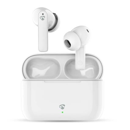 Wireless earphones med ENC IPX4 hvid