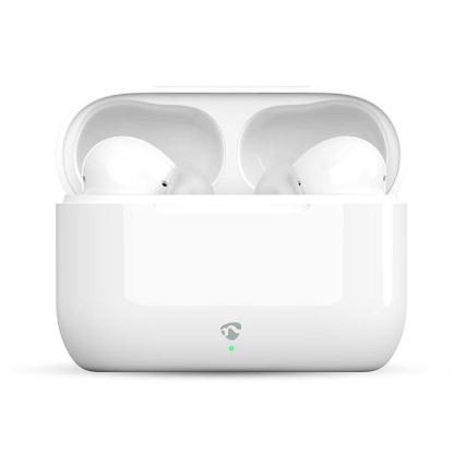 Wireless earphones med ENC IPX4 hvid