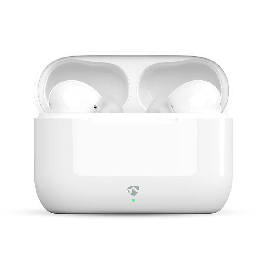 Wireless earphones med ENC IPX4 hvid