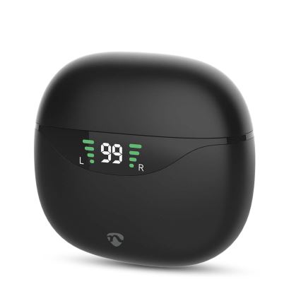 Trådløse høretelefoner med ANC 320 mAh + 2x 40 mAh sort