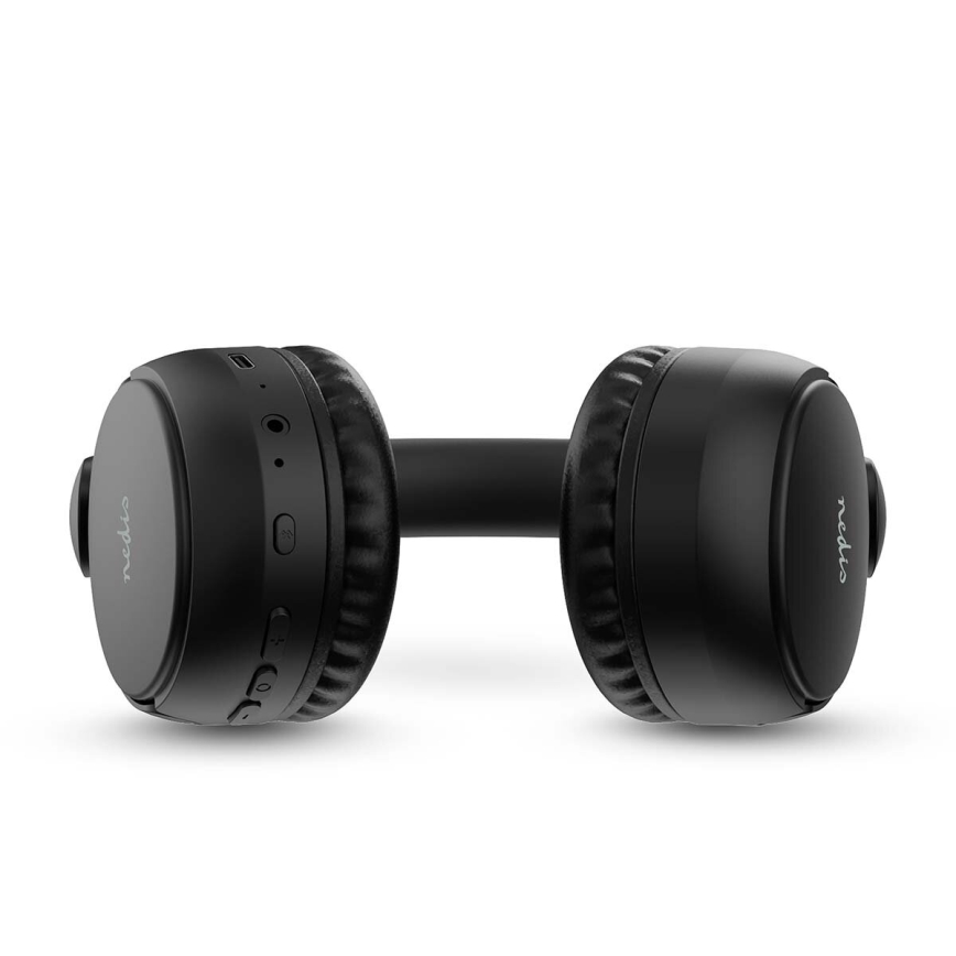 Trådløse høretelefoner med mikrofon 200 mAh sort