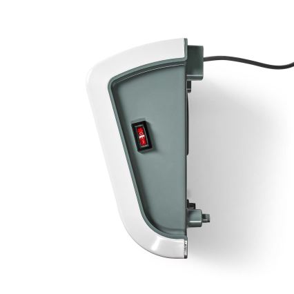 Varmelegeme med LED-display og termostat 2000W/230V IP22 + fjernbetjening