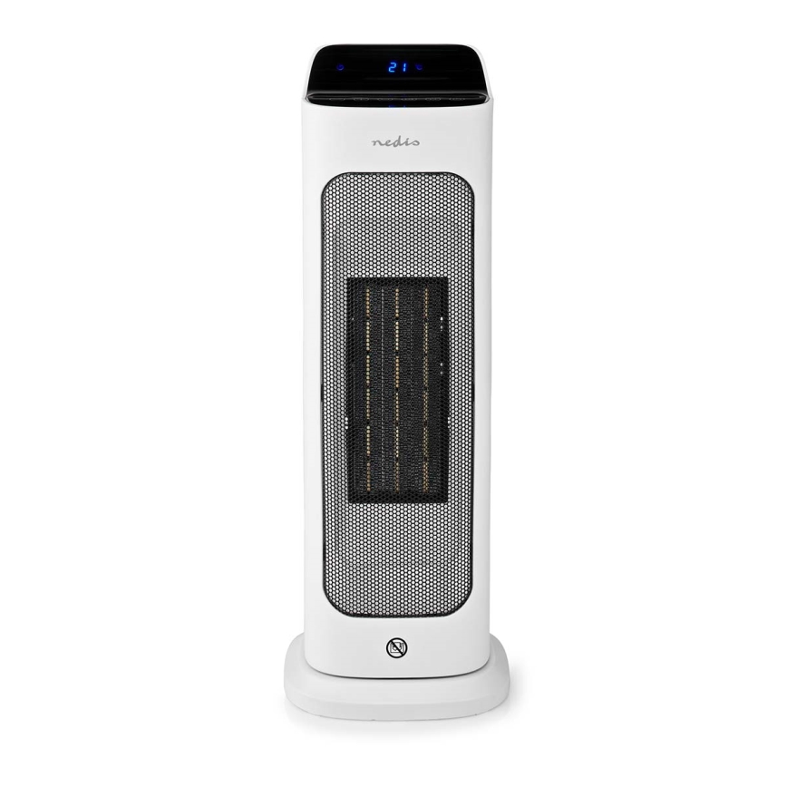 Ventilator med keramisk varmeelement Smartlife 1400/2000W/230V Wi-Fi Tuya + fjernbetjening